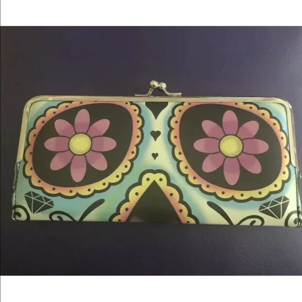 Multi ColorSkull Design Wallet